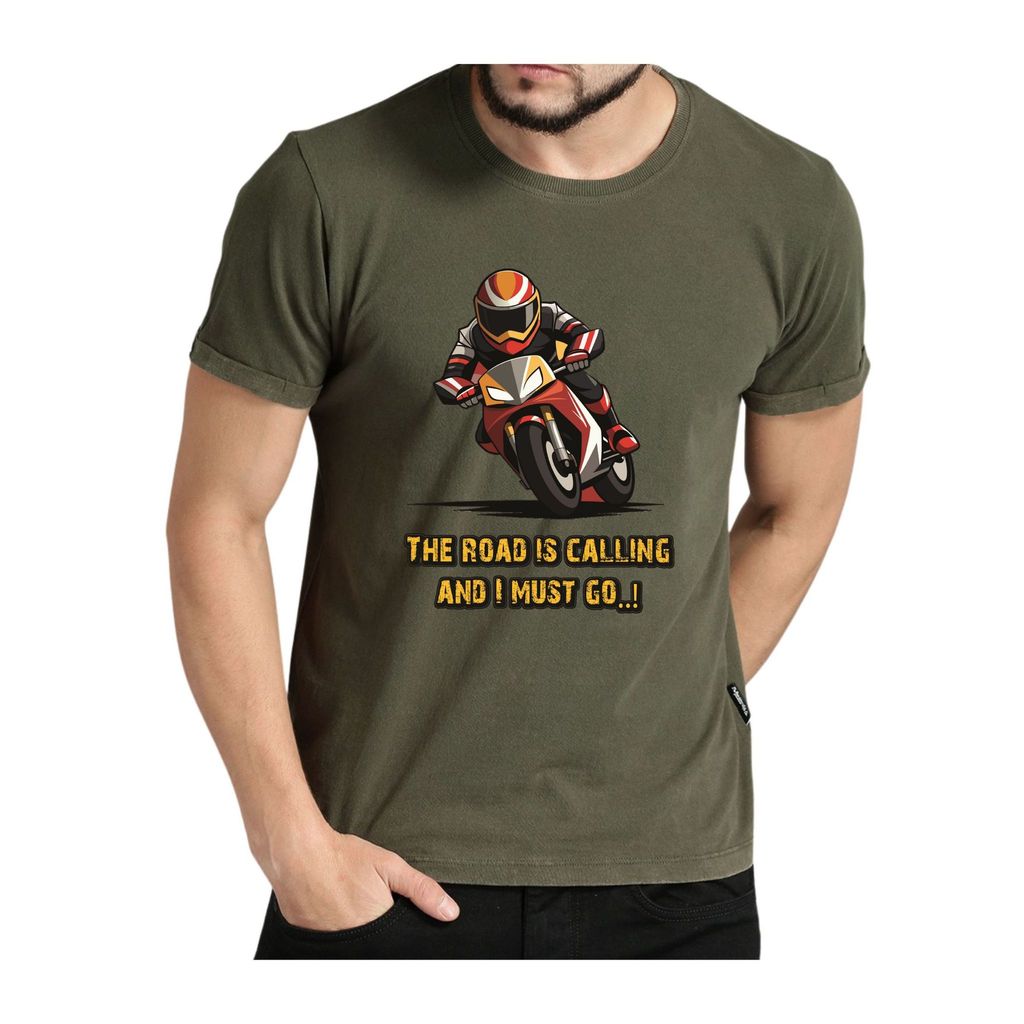 Trishoolin SSHAYU Printed T-Shirt | Design 10175MB | Regular Fit | Crew Neck / Round Neck Half Sleeve | Pack of 1