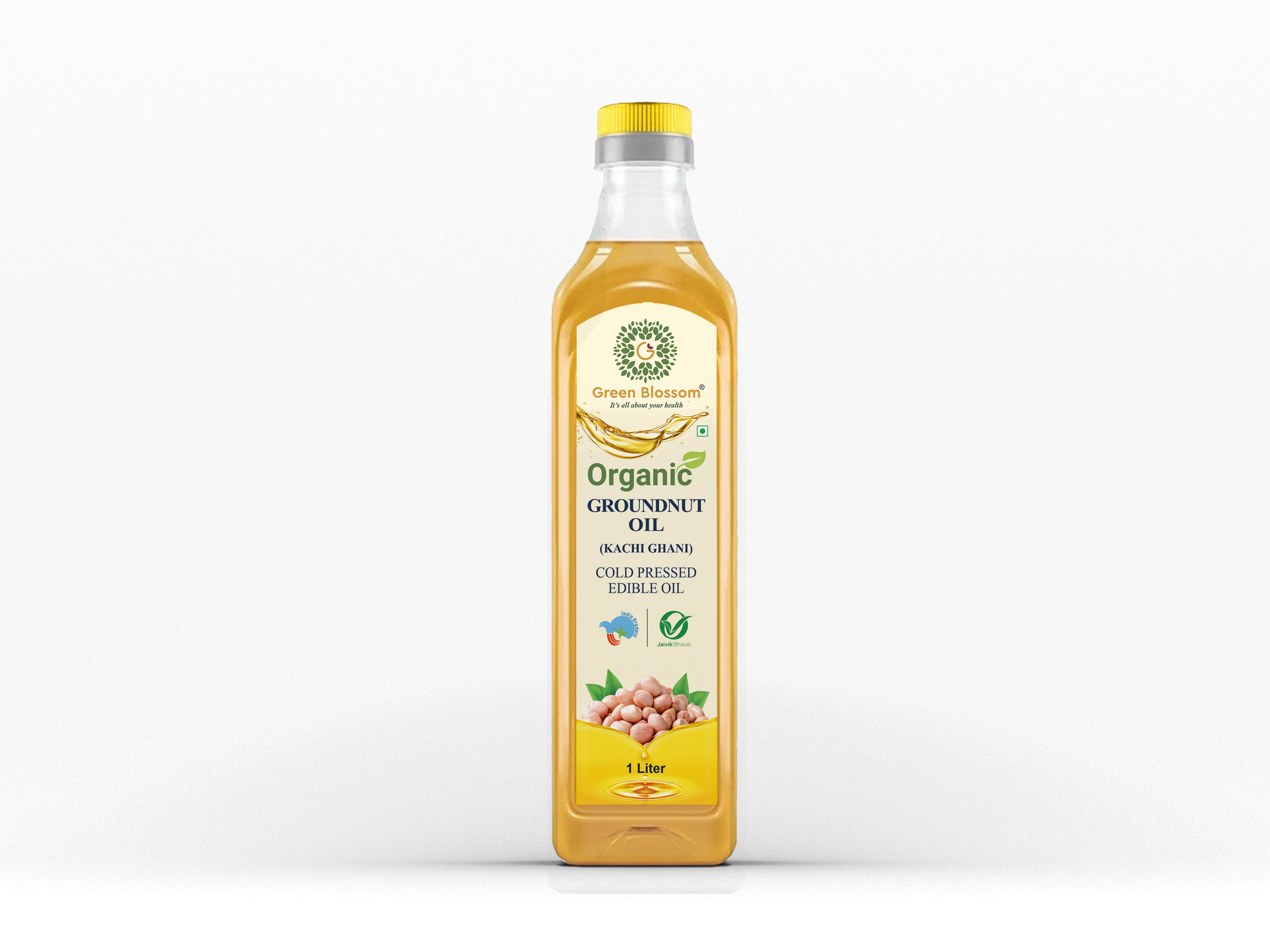 Green Blossom Organic Groundnut Oil