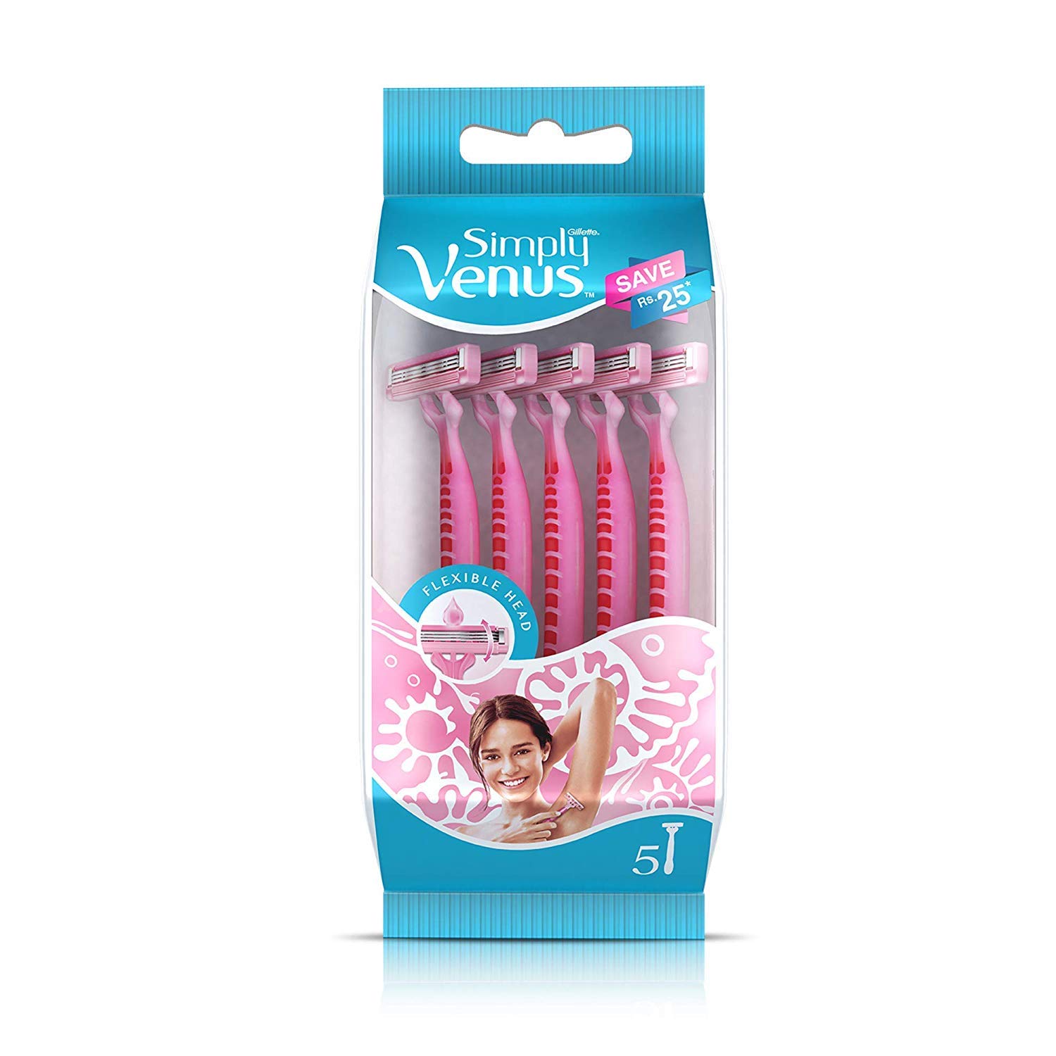 Gillette Simply Venus Razor 5s Pack