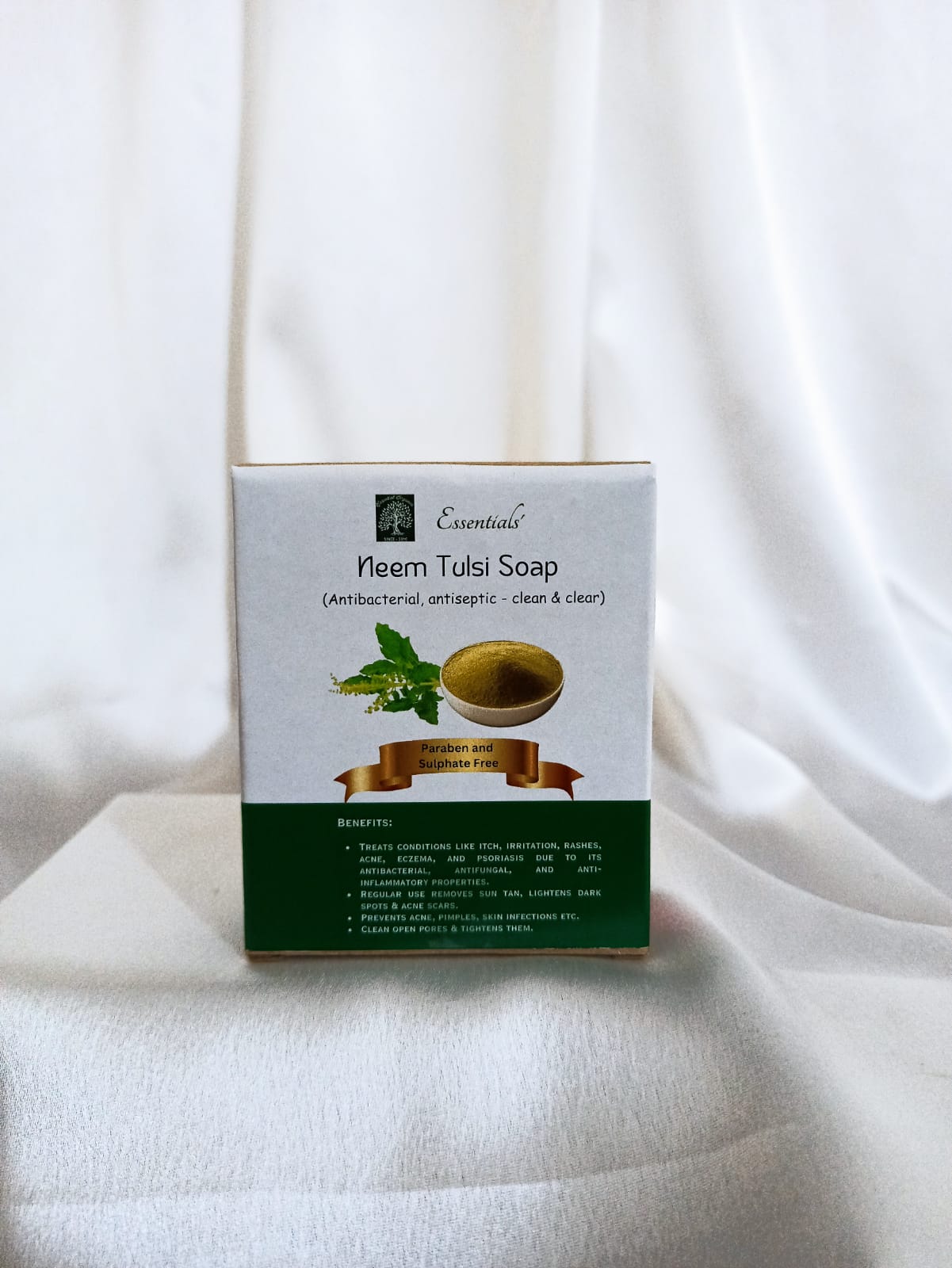Essentials Neem Tulsi Soap 110 Gms