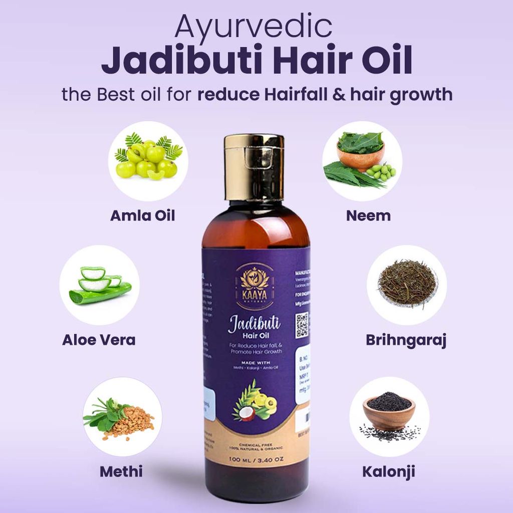 Kaaya Natural Jadibuti Hair Oil view 2