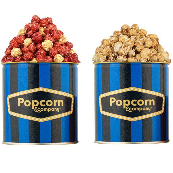 Popcorn & Company Festive Gift Combo Pack of 2 Tins 210 Gms