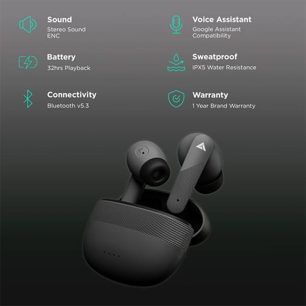 GoBoult Z35 Wireless Earbuds view 2