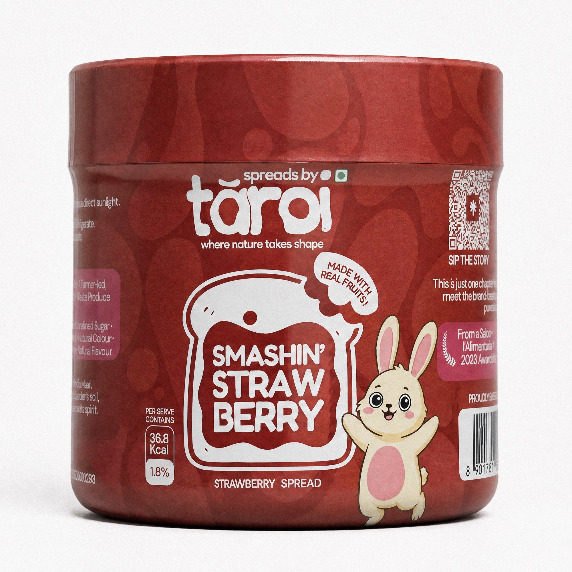 Taroi Strawberry Spread – 400 g | Real Strawberry Fruit Spread