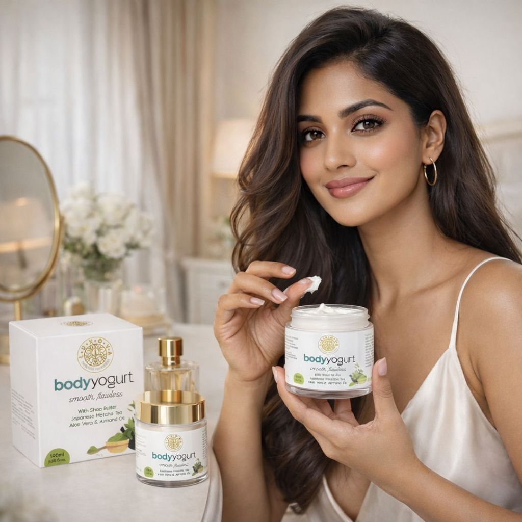 Matcha Tea Body Yogurt for Daily Hydration view 2