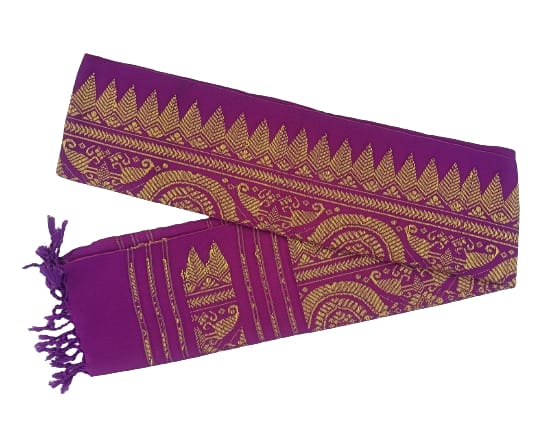 Boro Traditional Aronai (Violet) view 2