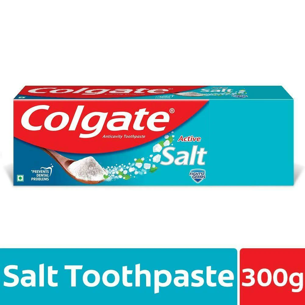Colgate Active Salt Toothpaste 200g+100g