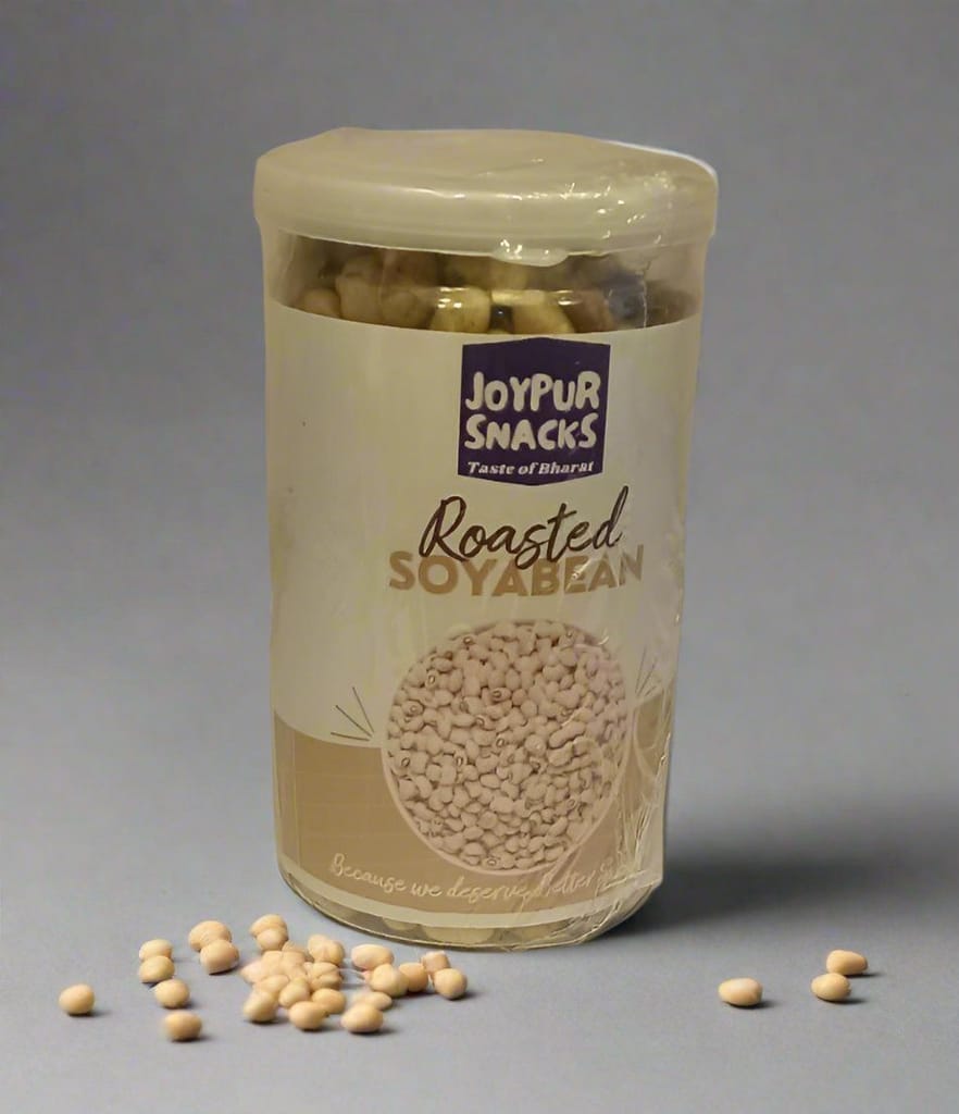 Joypur Snacks Roasted Soyabean | Protein-Packed, Crunchy & Healthy | High Fiber | Guilt-Free Snack | 80g view 2