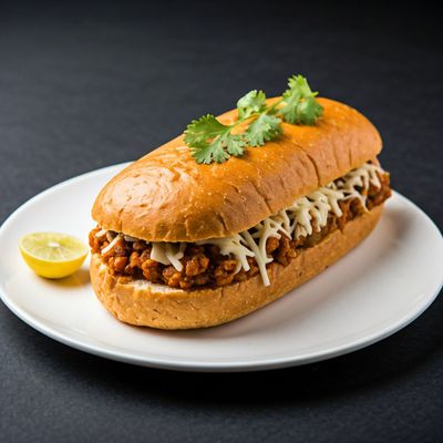 Aloo Cheese Chilli Sandwich