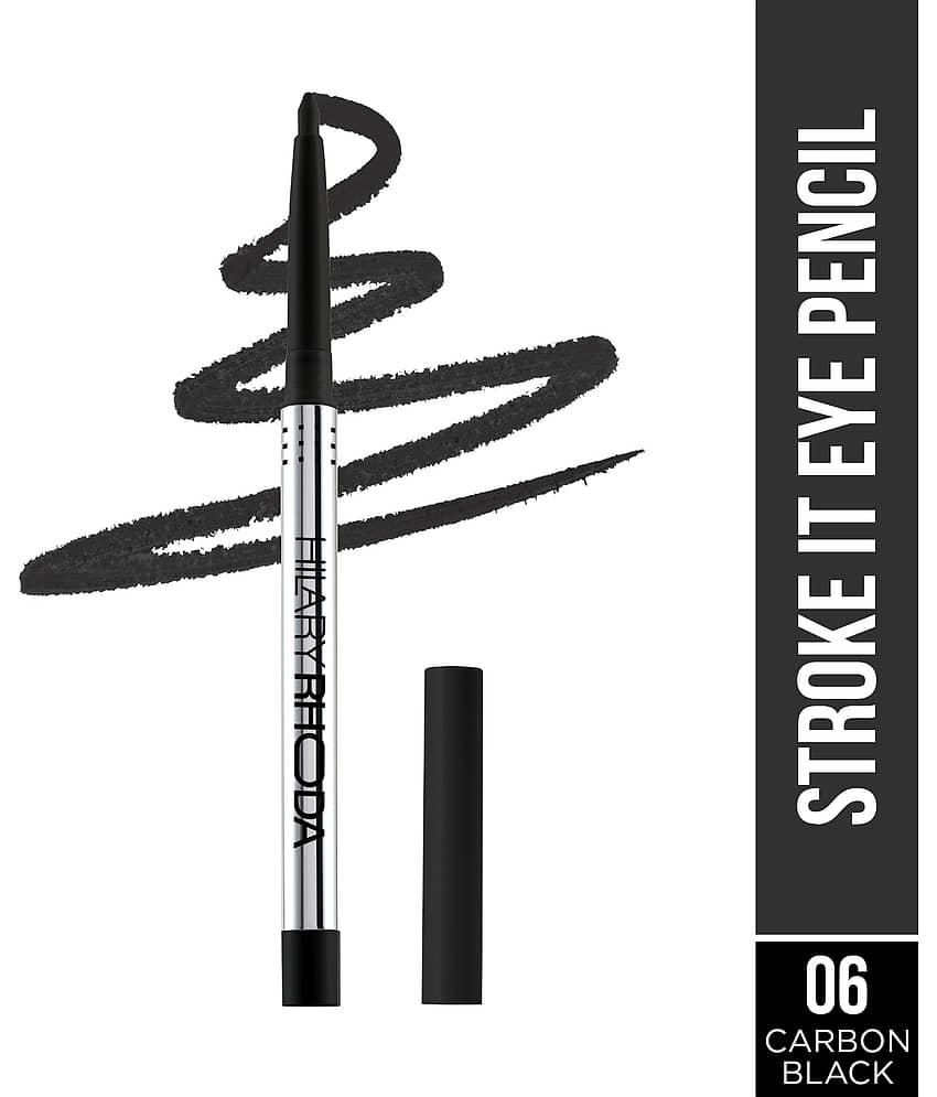 Hilary Rhoda Jet Black Matte Eye Liner Pencil ( Pack of 1 )