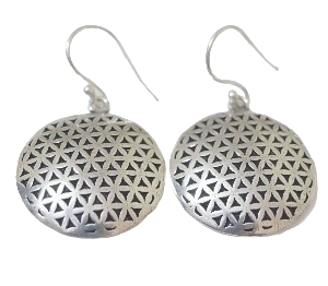 Handcrafted Spiral Brass Earrings - Elegant Silver-Plated Design, Allergy-Free, Unique Gift for Her