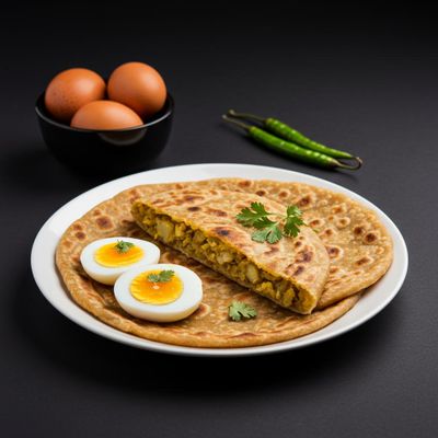 Alu Egg Paratha