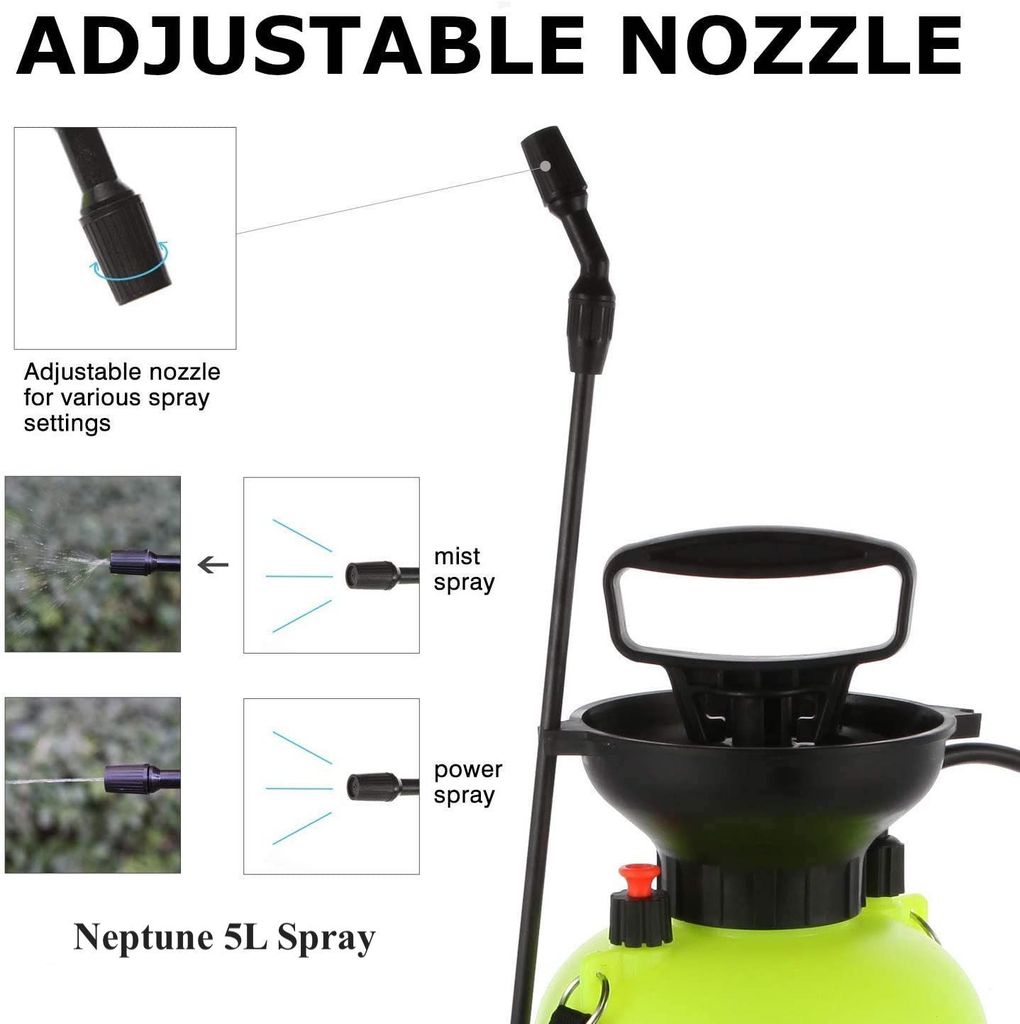 Greenery 8 Ltr Hand Held Sprayer (Pack of 1) view 2