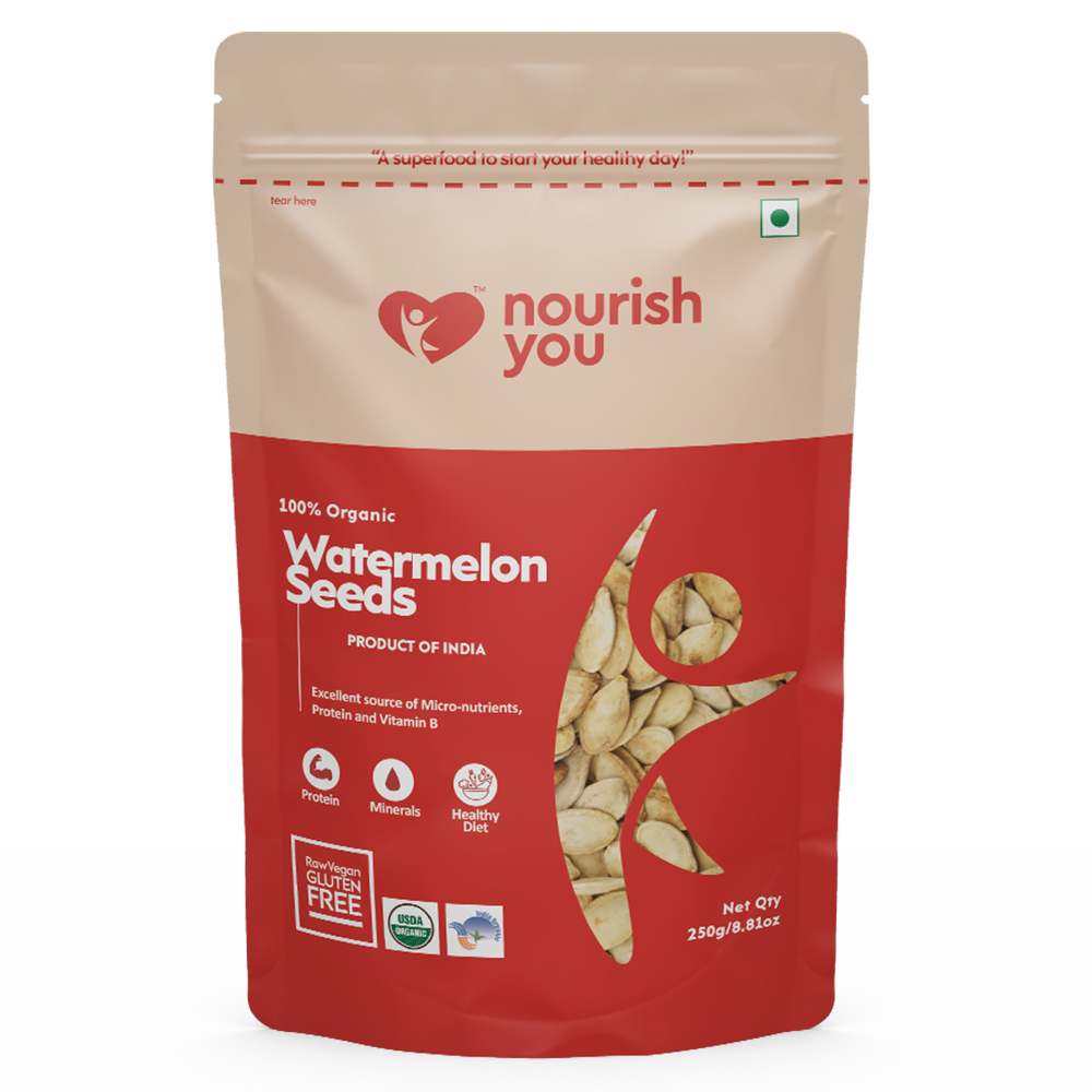nourish you Raw Watermelon Seeds