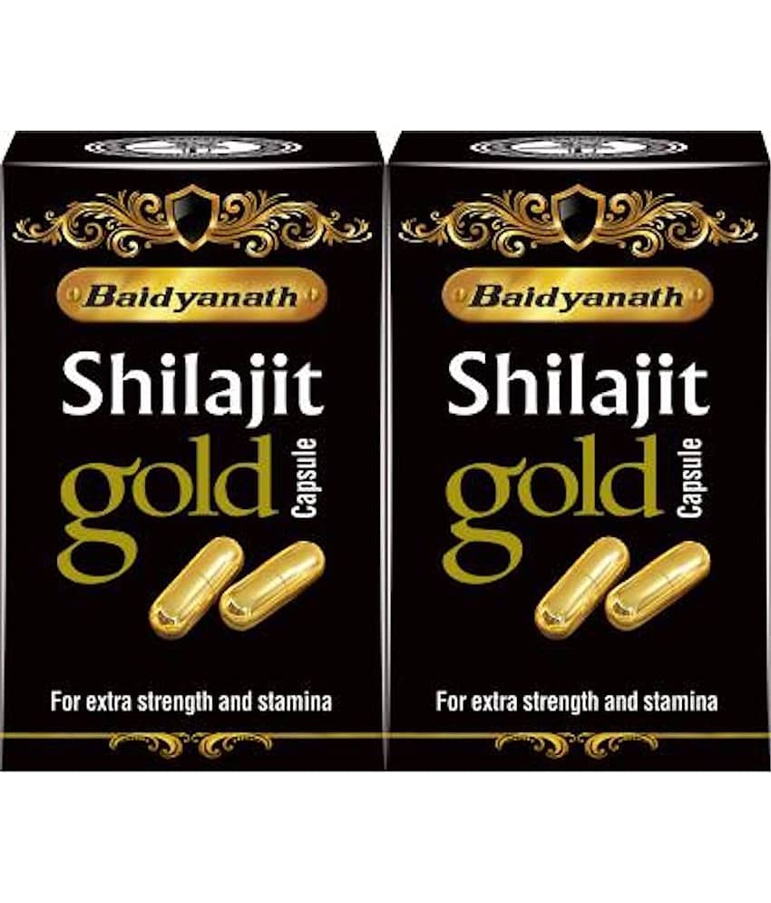 Baidyanath SHILAJIT GOLD 20 CAPSULE PACK OF 2