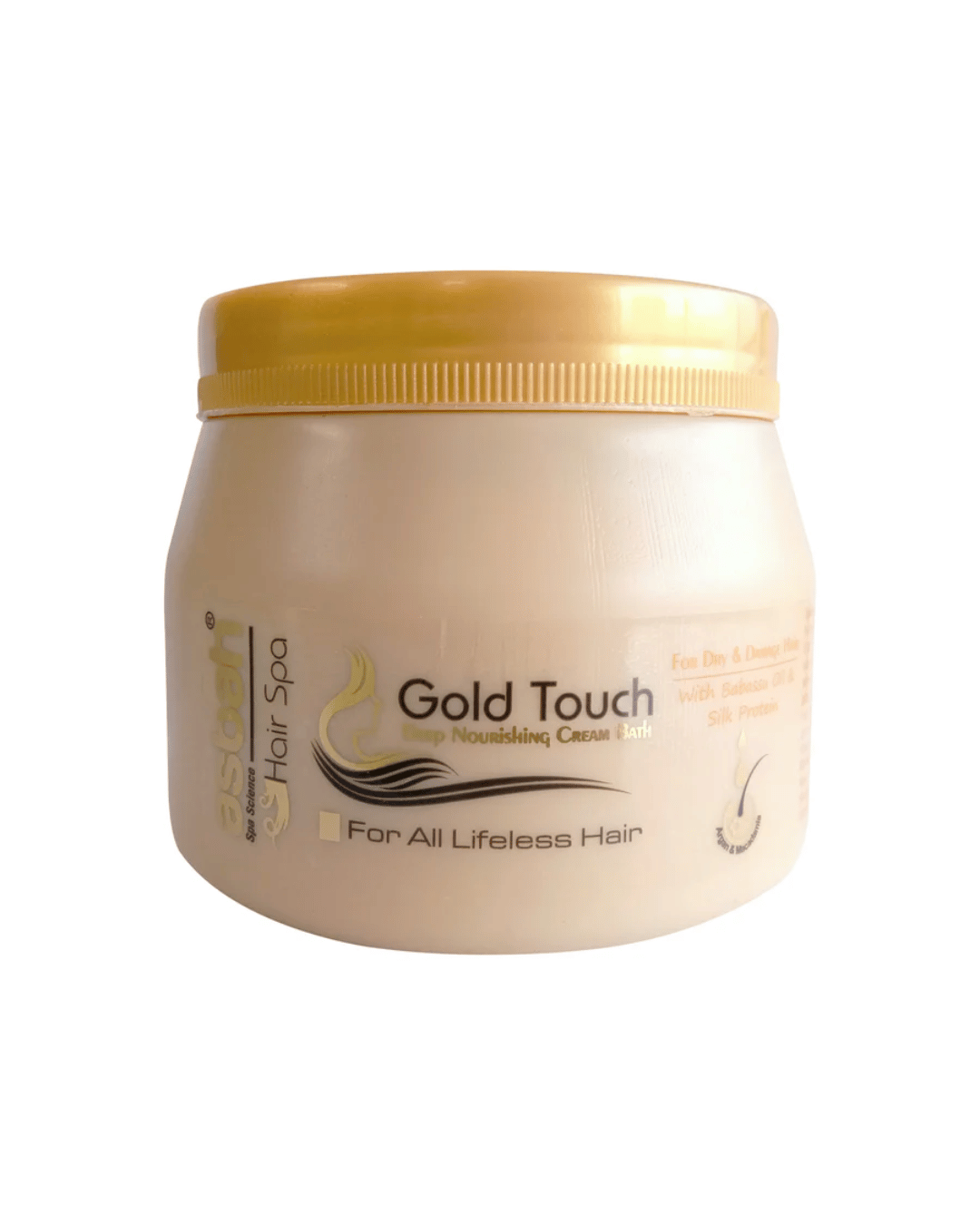 Asbah Gold Touch Hair Spa Cream for Soft & Strong Hair