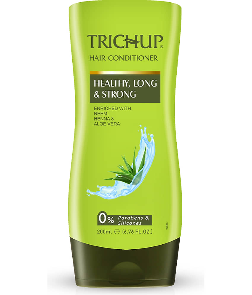 Trichup Healthy Long & Strong Hair Conditioner 200ml | Herbal Damage Repair & Nourishing Conditioner for Smooth, Strong Hair
