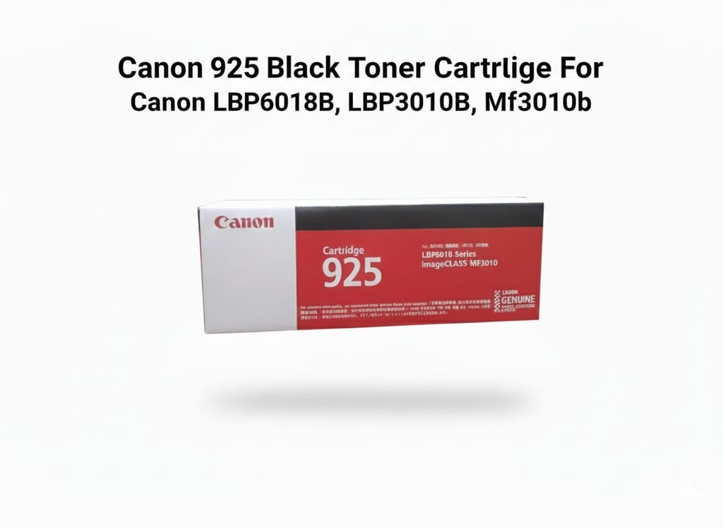 Canon 925 Black Toner Cartridge For Canon LBP6018B, LBP3010B, Mf3010b