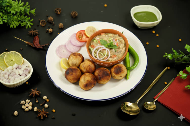 Saada litti chokha