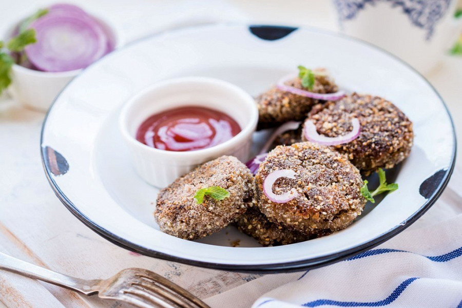 Parshi mutton cutlet 3 pc