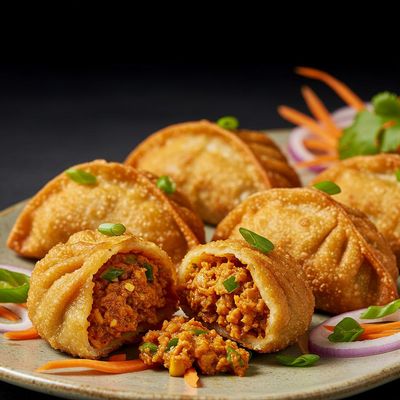 Chicken Fried Momos