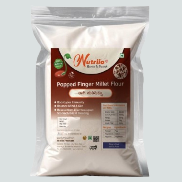 Popped Finger Millet flour