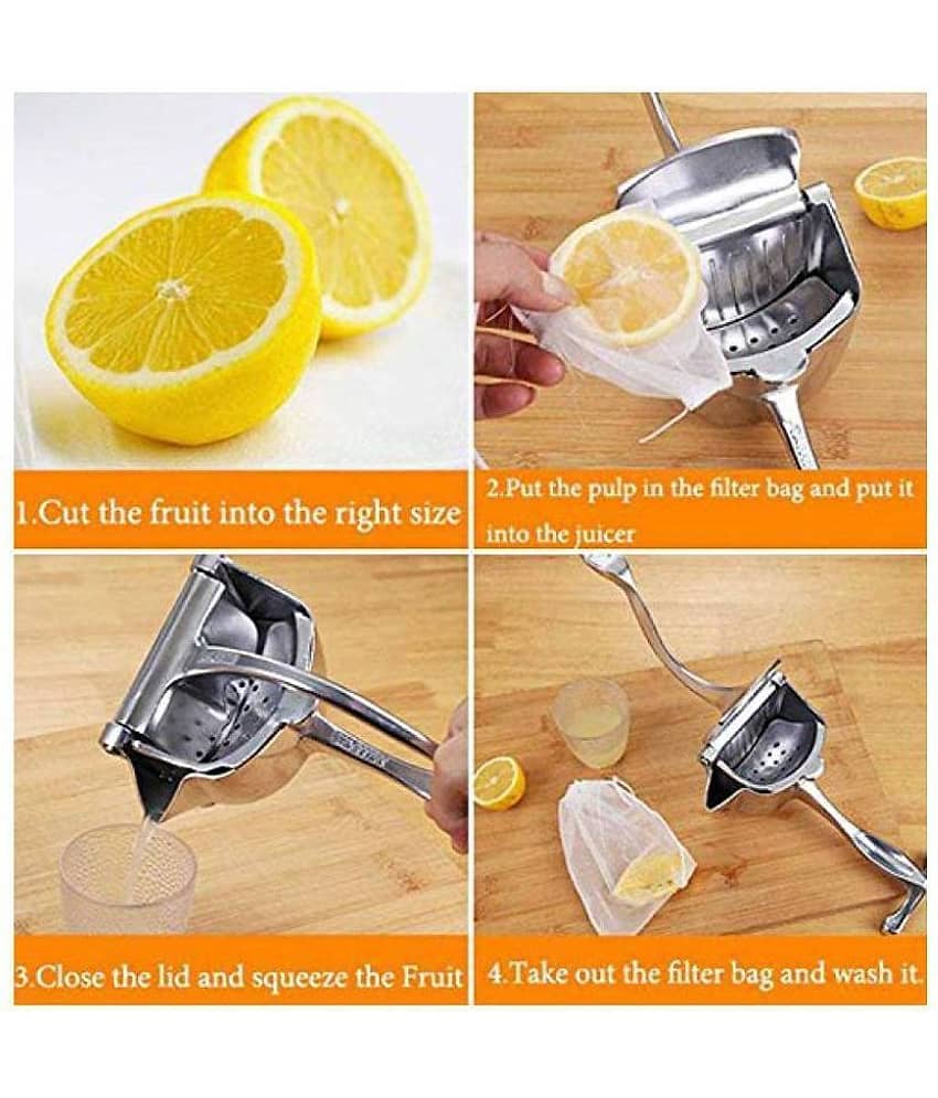 ATIPRIYA Silver Manual Juicer view 2