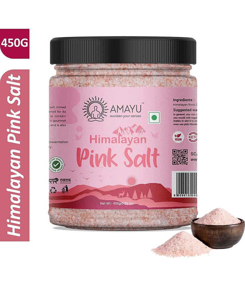 AMAYU Himalayan Pink Salt 450 gm