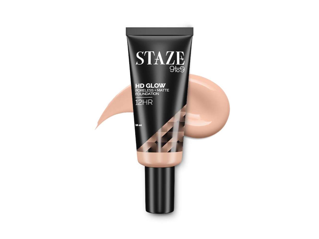 Staze 9to9 HD Foundation - 115N Cream