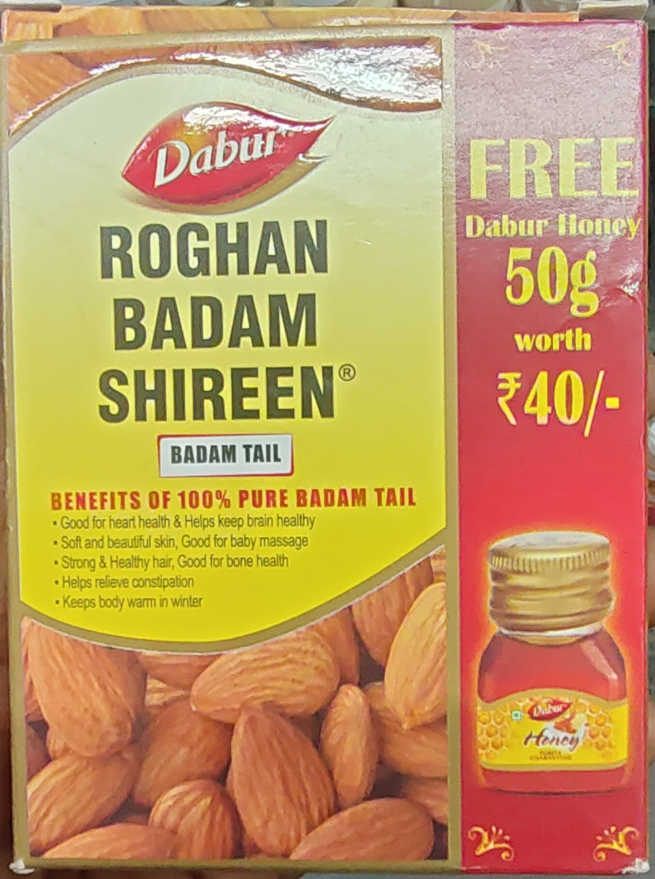Dabur badam Shireen badam tail