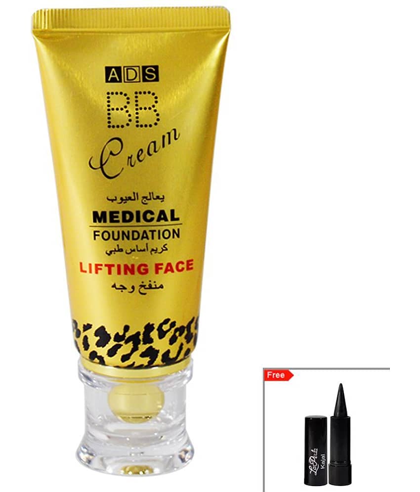 ADS Good Choice Cream Foundation S2 With Kajal Light Beige 65 gm