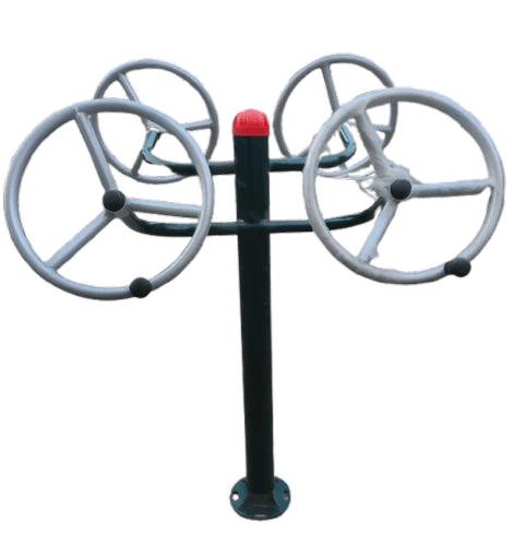 Commercial Outdoor Fitness Equipment Waist Twister Machine view 2