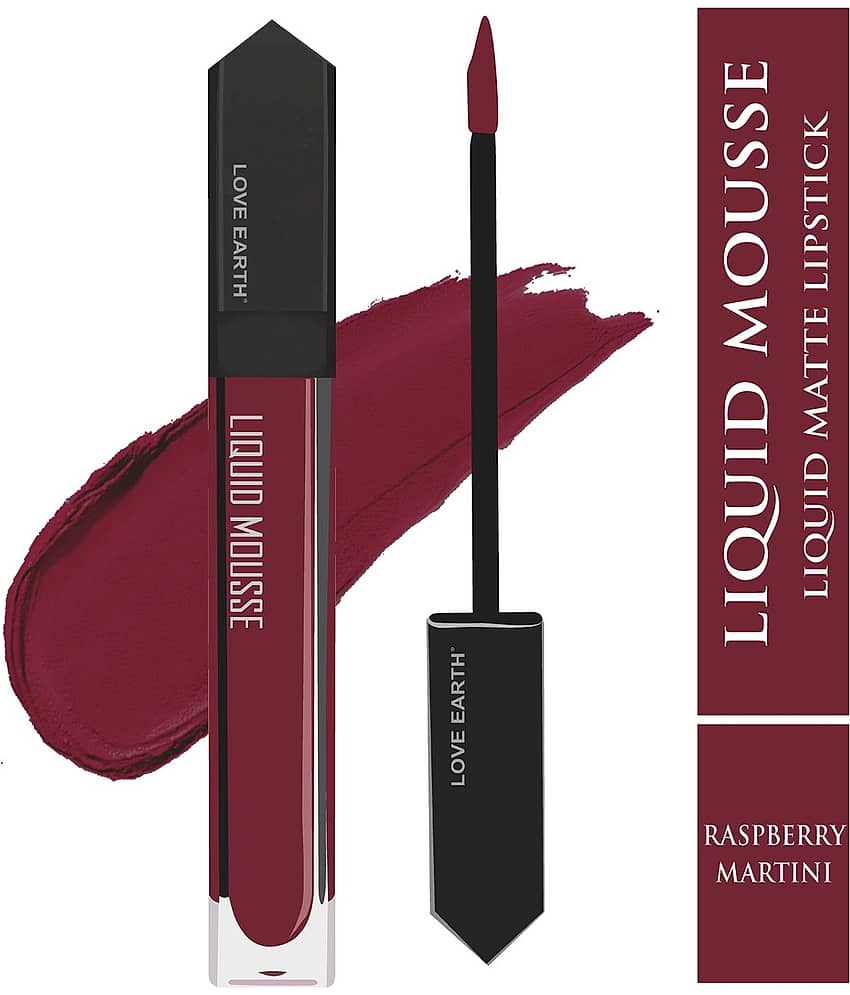 LOVE EARTH Ruby Red Matte Lipstick 6 ML