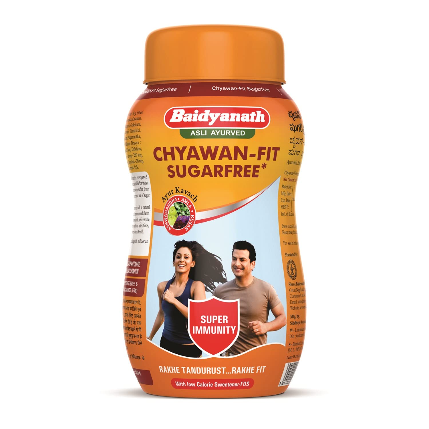 Baidyanath Chyawan Fit Sugar Free 500 Gms