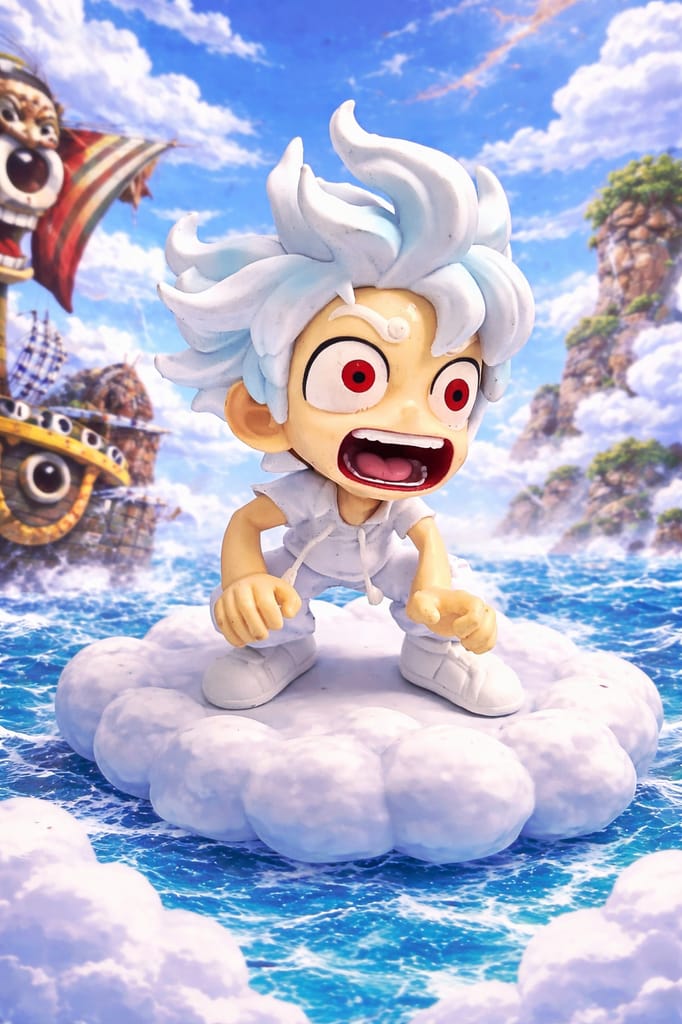 Luffy Gear 5 Joyboy Action Figure -13 cm