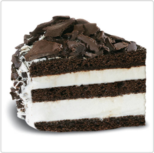 Black Forest Ice Cream Cake Slice