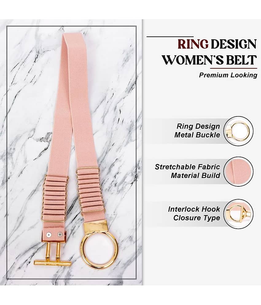 REDHORNS Fabric Women's Stretchable Belt ( Pack of 1 ) view 2
