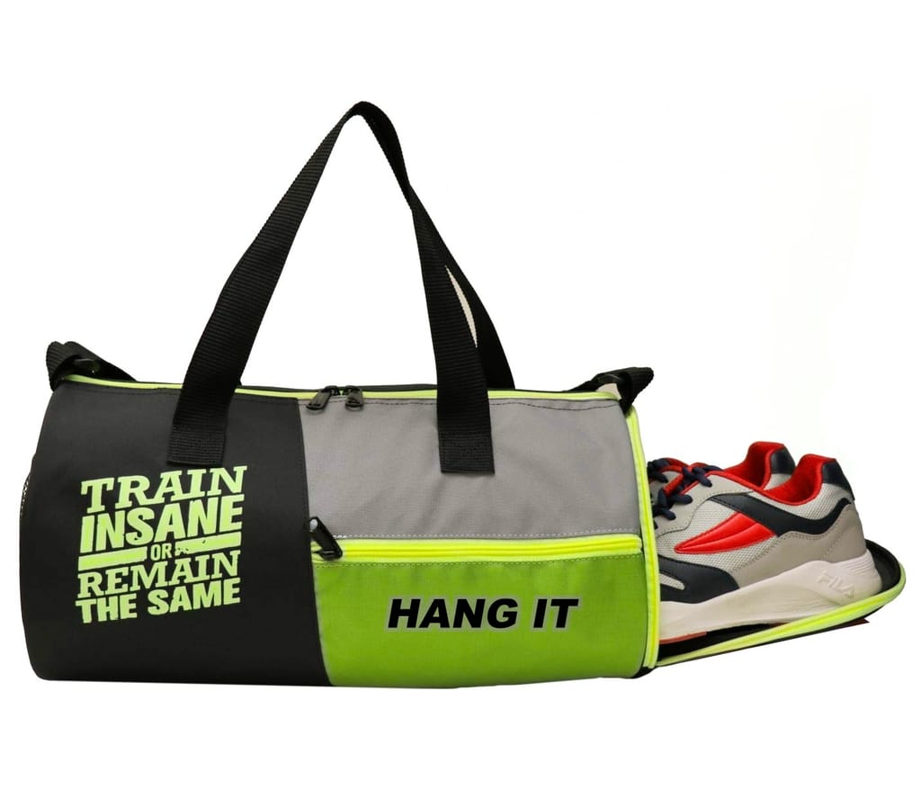 Body Smith Premium Gym Duffle Bag with Shoe Compartment