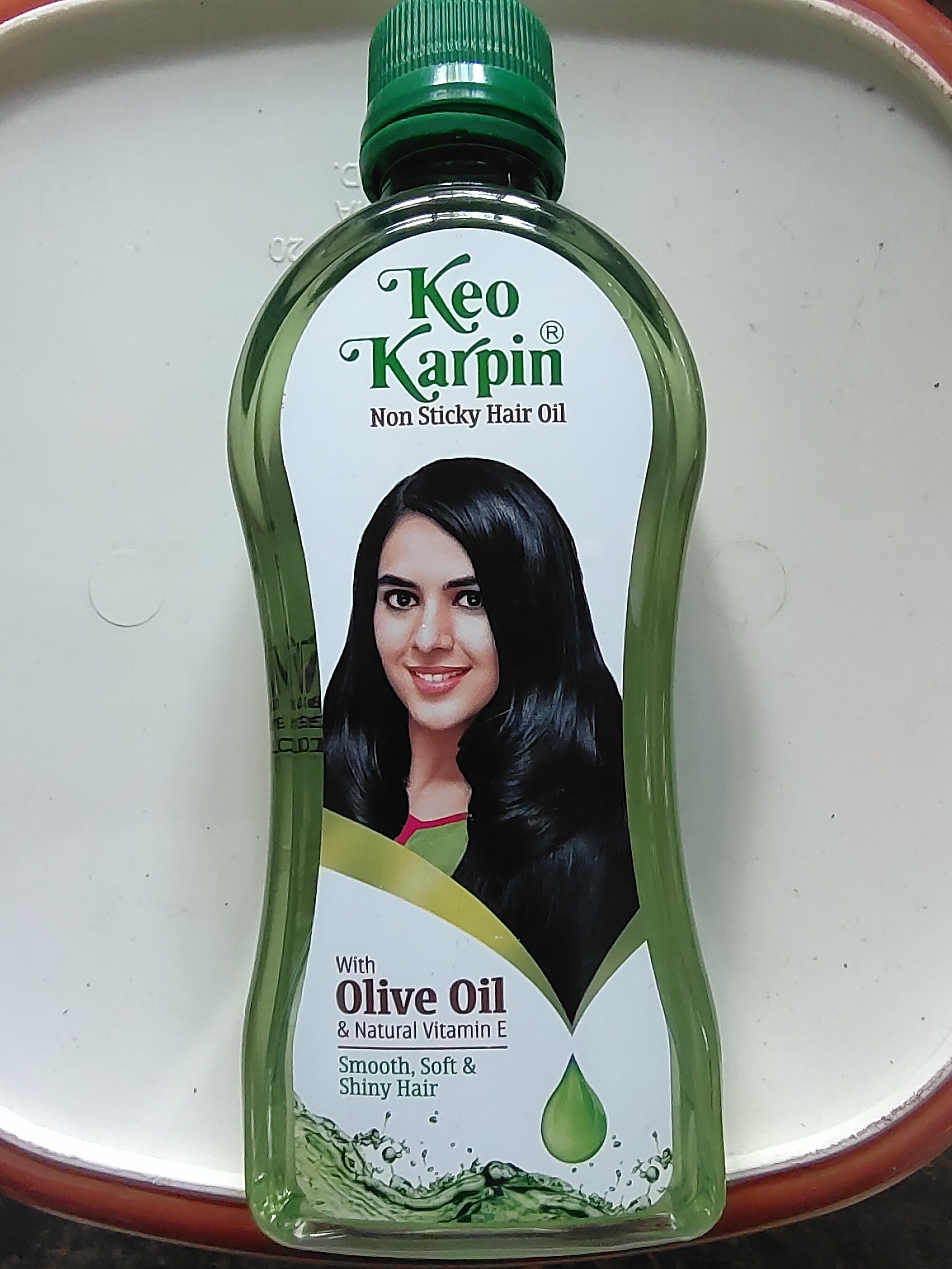 Keo karpin non sticky hair oil with olive oil & natural vitamin E