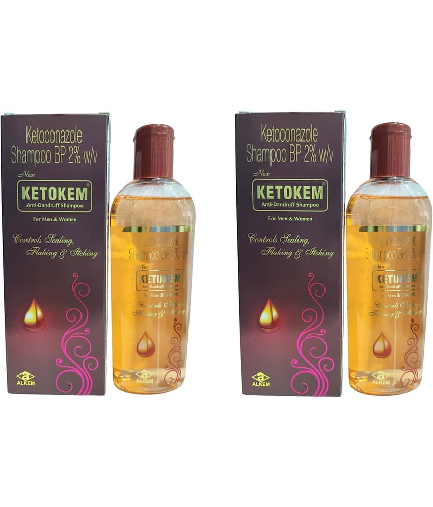 Generic Ketokem Anti Dandruff Shampoo, 110Ml (Pack Of 2)