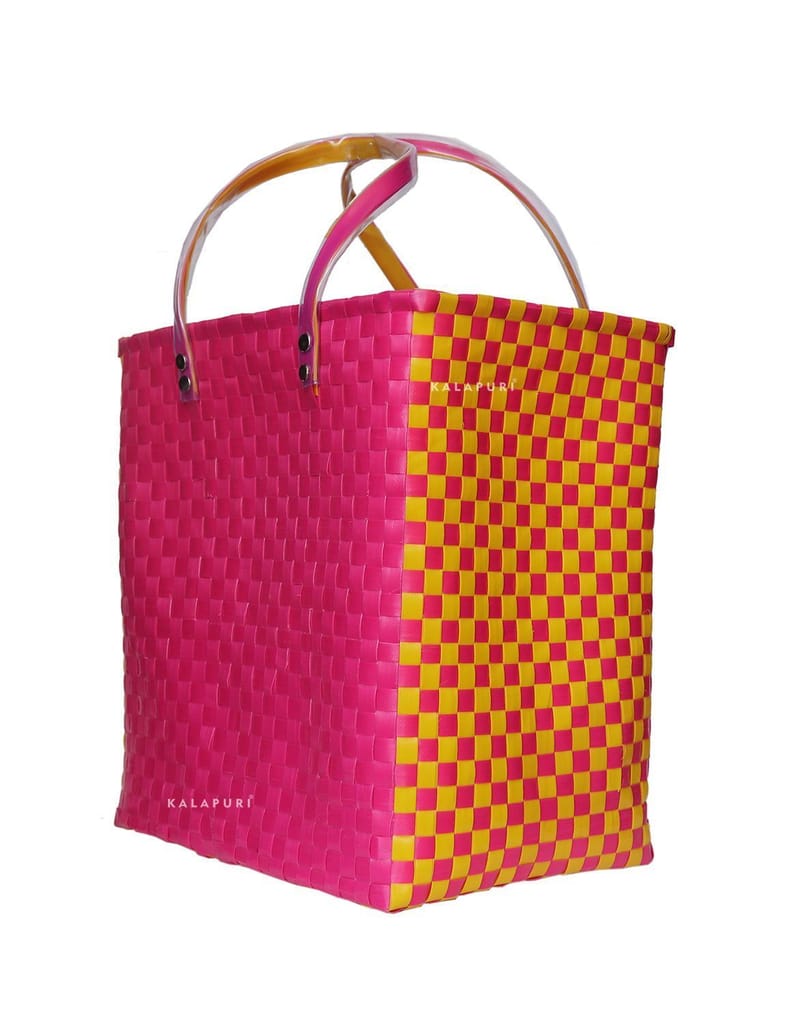 Handmade Reusable Shopping Baskets - Style 7 view 2