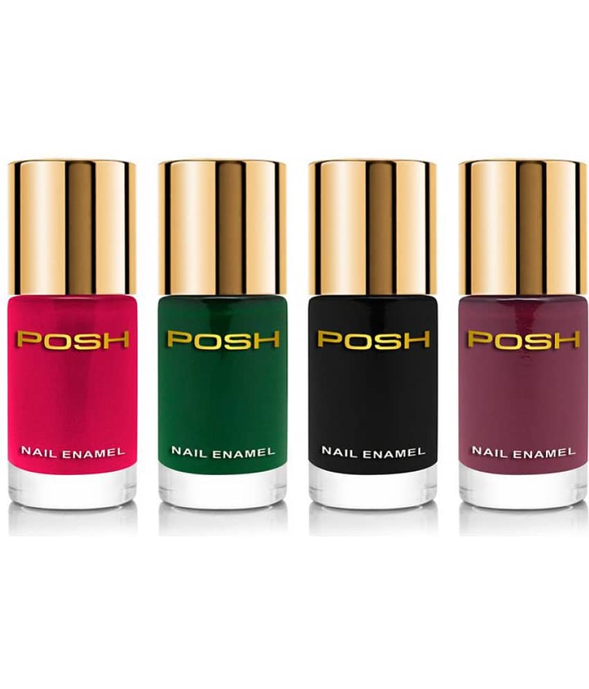 Posh - Grape Glossy Nail Polish ( Pack of 2 )