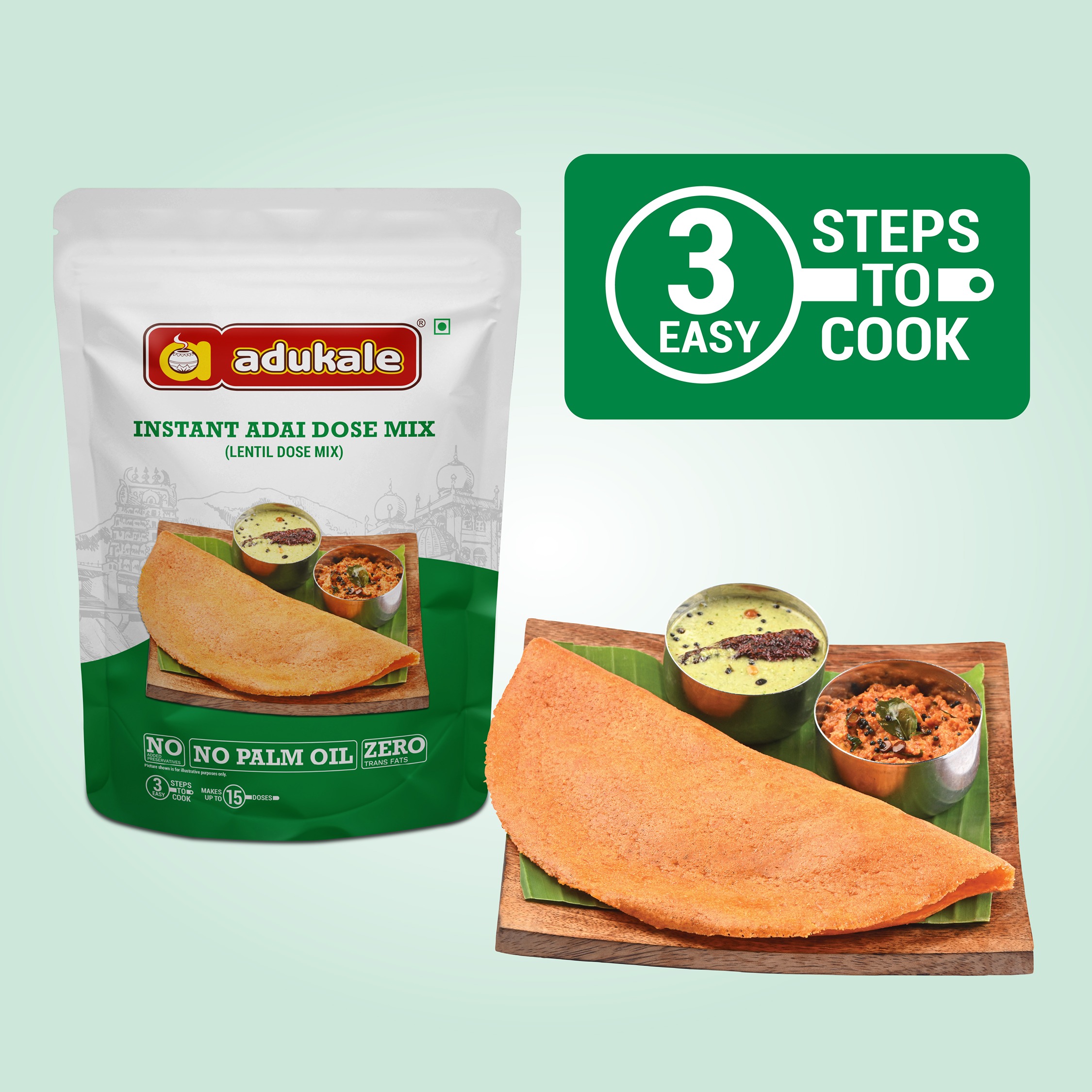Instant adai dose mix 500 gm
