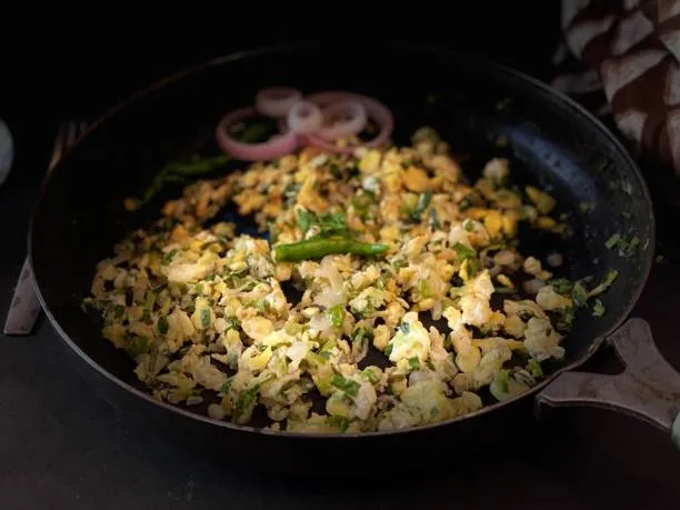 Masala Egg Burji [3eggs]