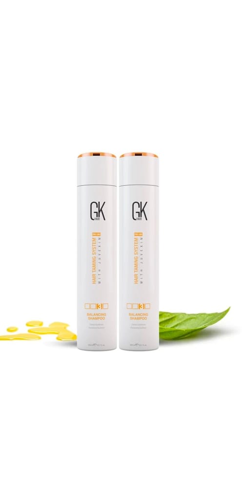 GK Hair Sulphate free Moisturizing Conditioner for dry, frizzy hair Pack of 2 (300 ml)