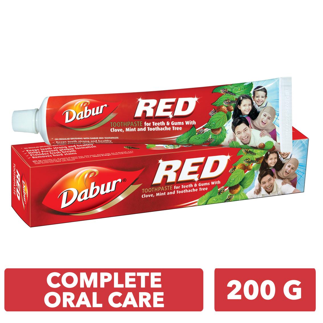 DABUR RED TOOTHPASTE 200 GRAMS