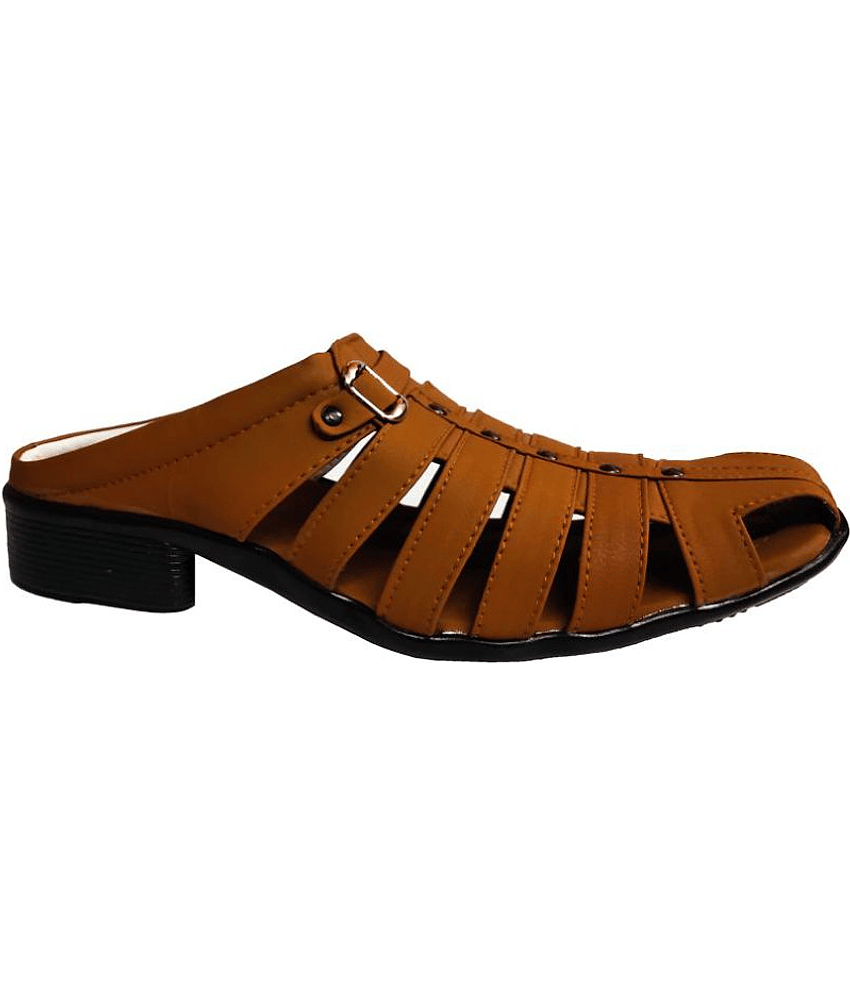 RAGE GAZE - Beige Men's Sandals view 2