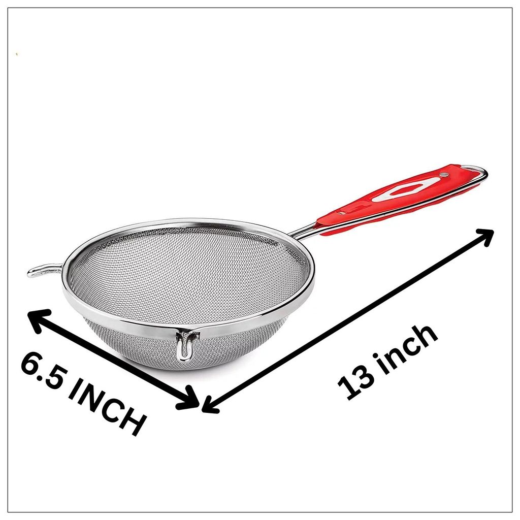 Stainless Steel Soup & Juice Strainer for Kitchen use/Food Strainers/Steel Juicer Strainer view 2