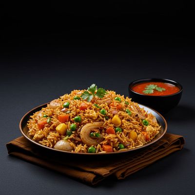 Veg Aavakaya Fried Rice