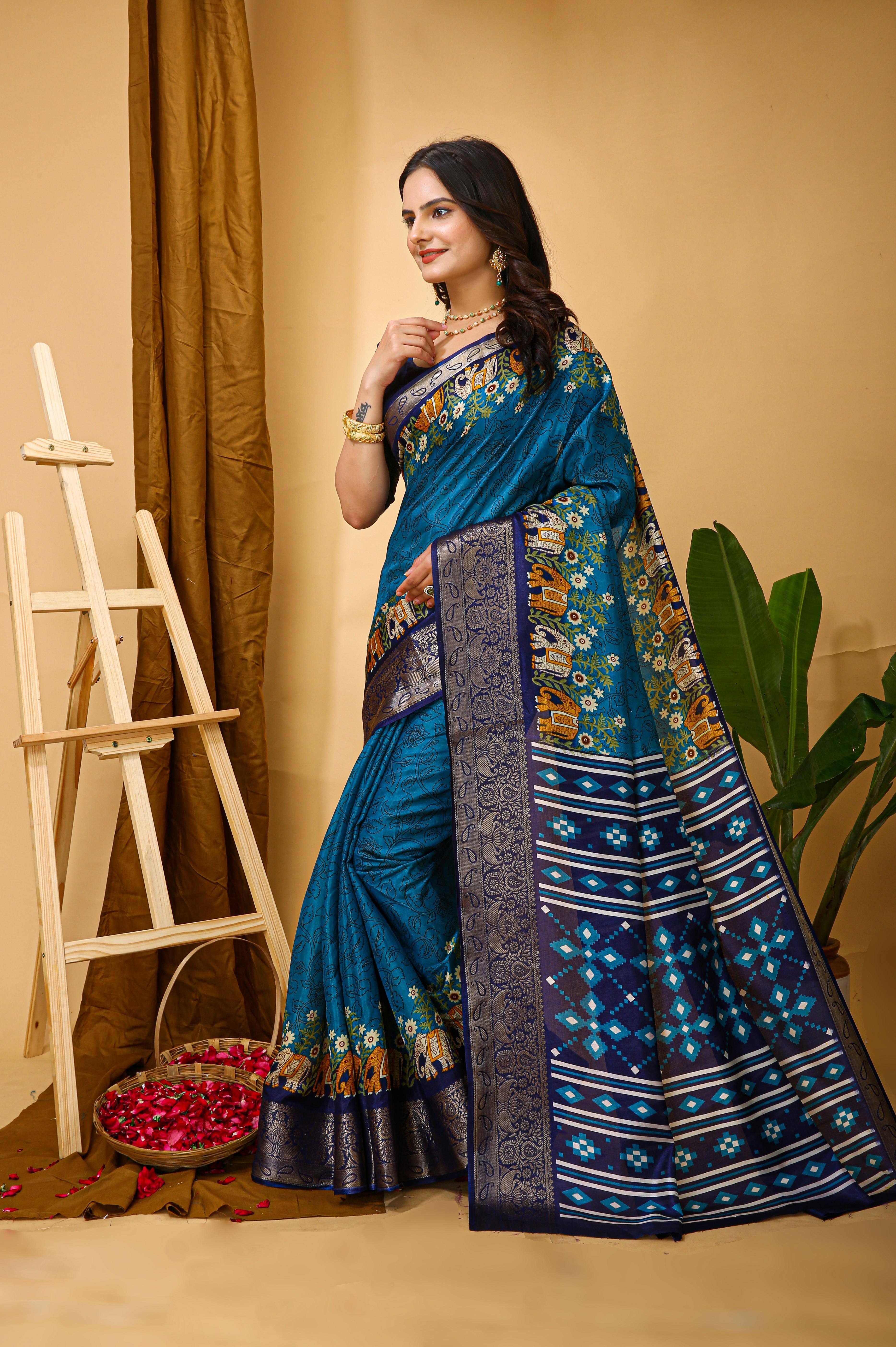 Dola Silk Saree For Wedding view 2
